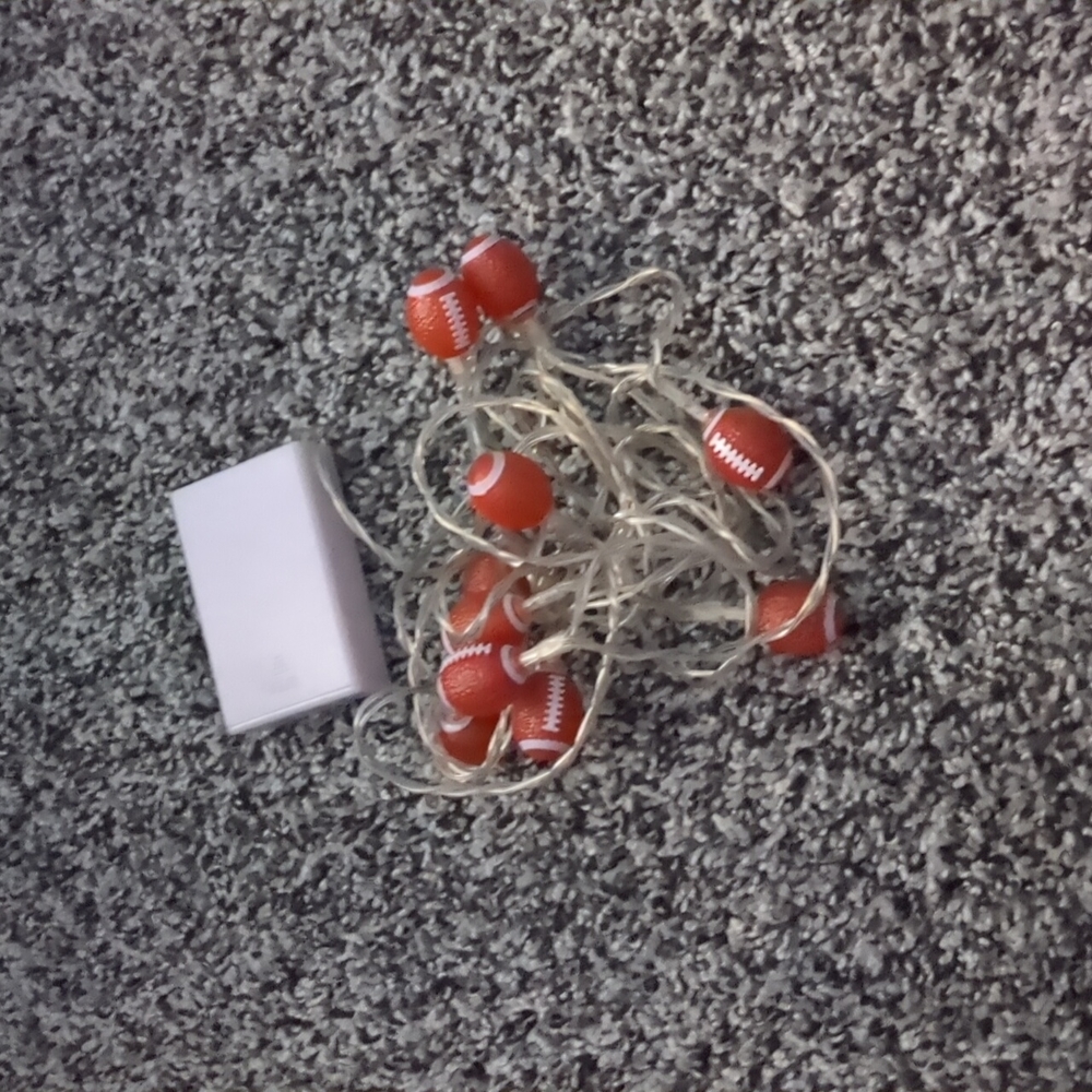 10 ft LED football string lights